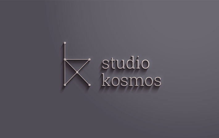 Studio Kosmos, projektowanie wnętrz, logo, corporate identity, CI, identyfikacja wizualna, grafik, graphic designer