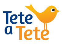 Tete-a-Tete, Tete aTete, logo, corporate identity, identyfikacja wizualna, CI, grafik, graphic designer
