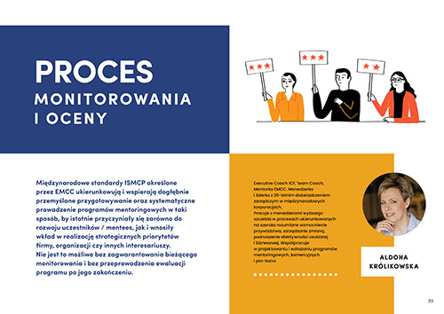 Programy mentoringowe w Polsce, raport, layout, ulotki, logo, web design, identyfikacja wizualna, corporate identity, grafik, graphic designer